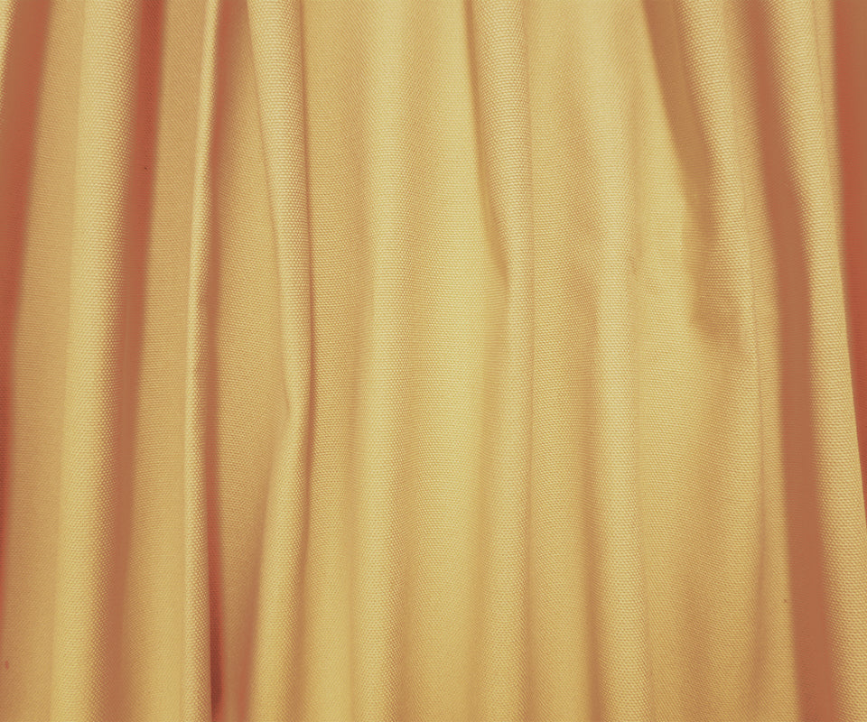 Yellow Cotton Solid Canvas Woven Fabric
