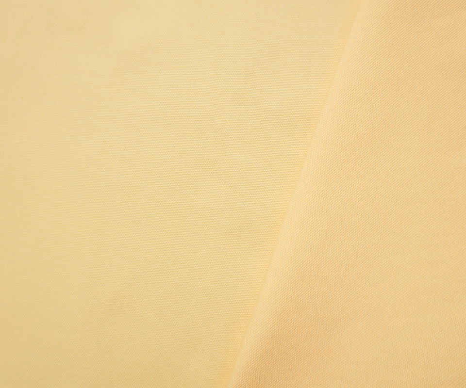 Light Yellow Cotton Solid Canvas Woven Fabric