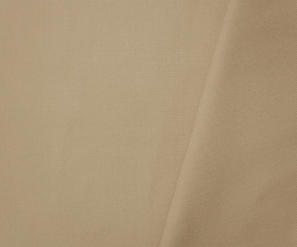 Beige Cotton Solid Canvas Woven Fabric