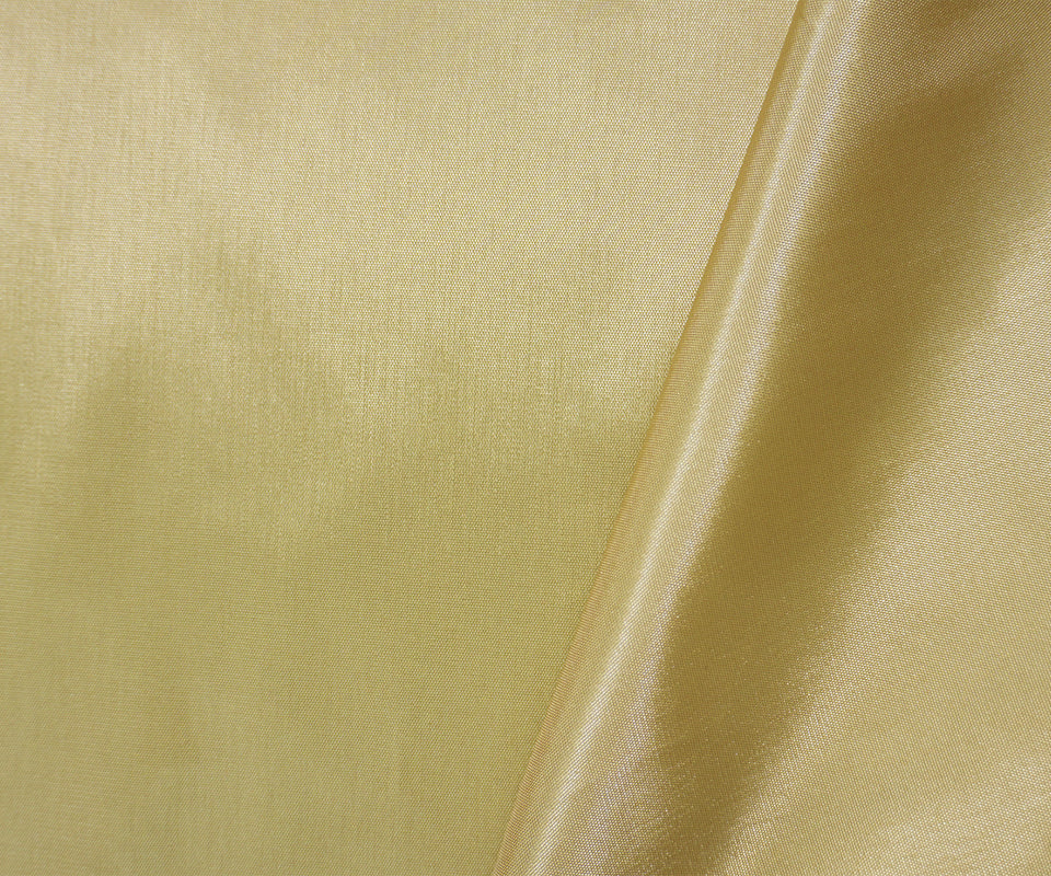 Gold Acetate Solid Lining Woven Fabric