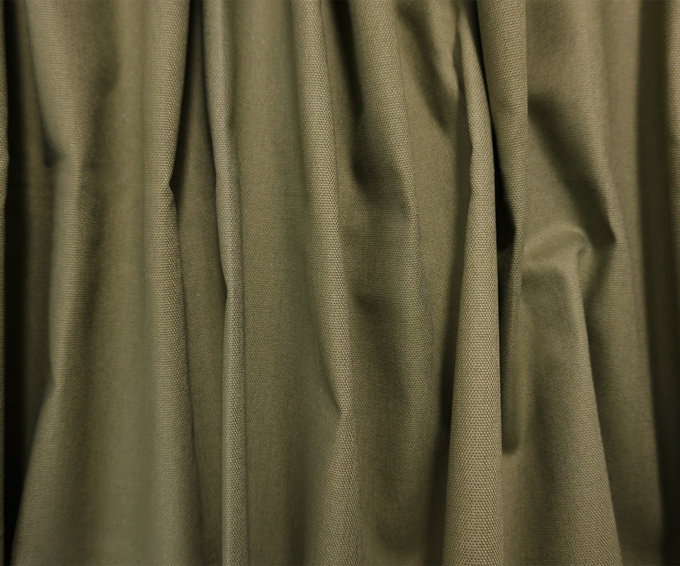 Green Cotton Duck Cloth Canvas Woven Fabric