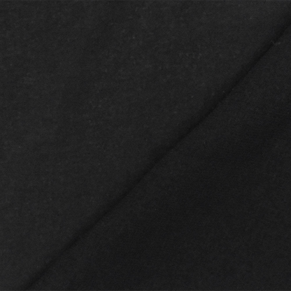 Black Famous Designer Polyester Momie Georgette Fabric