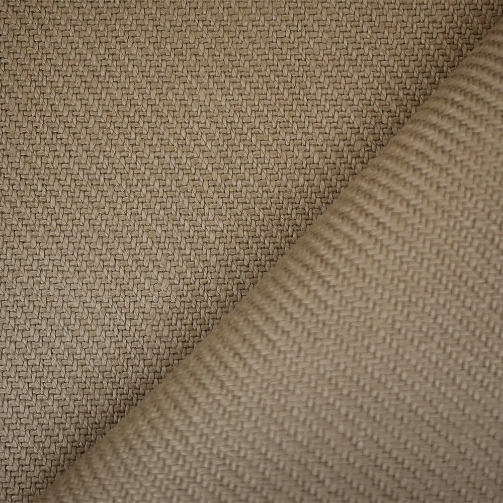 Mid Brown Moygashel Twill Irish Linen Solid Woven Home Decorating Fabric