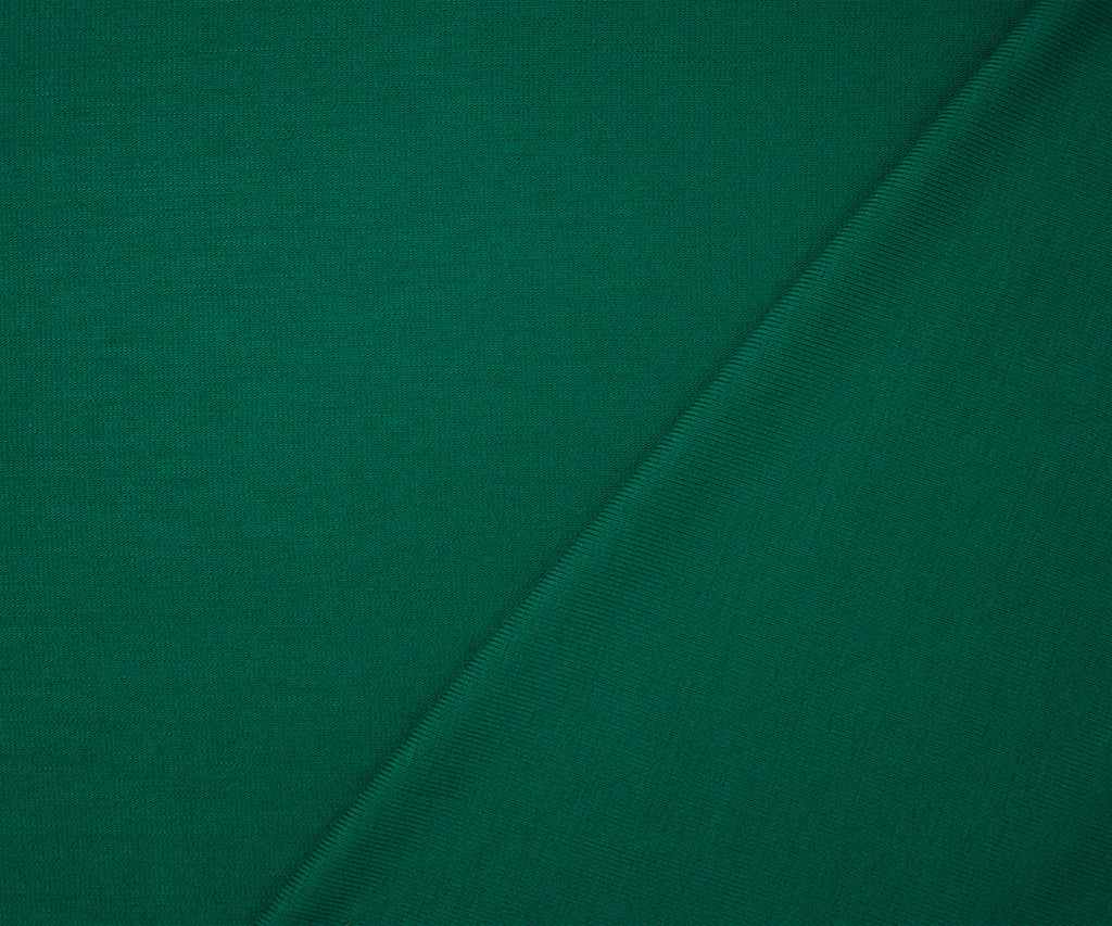 Green Bamboo Solid Stretch Jersey Knit Fabric