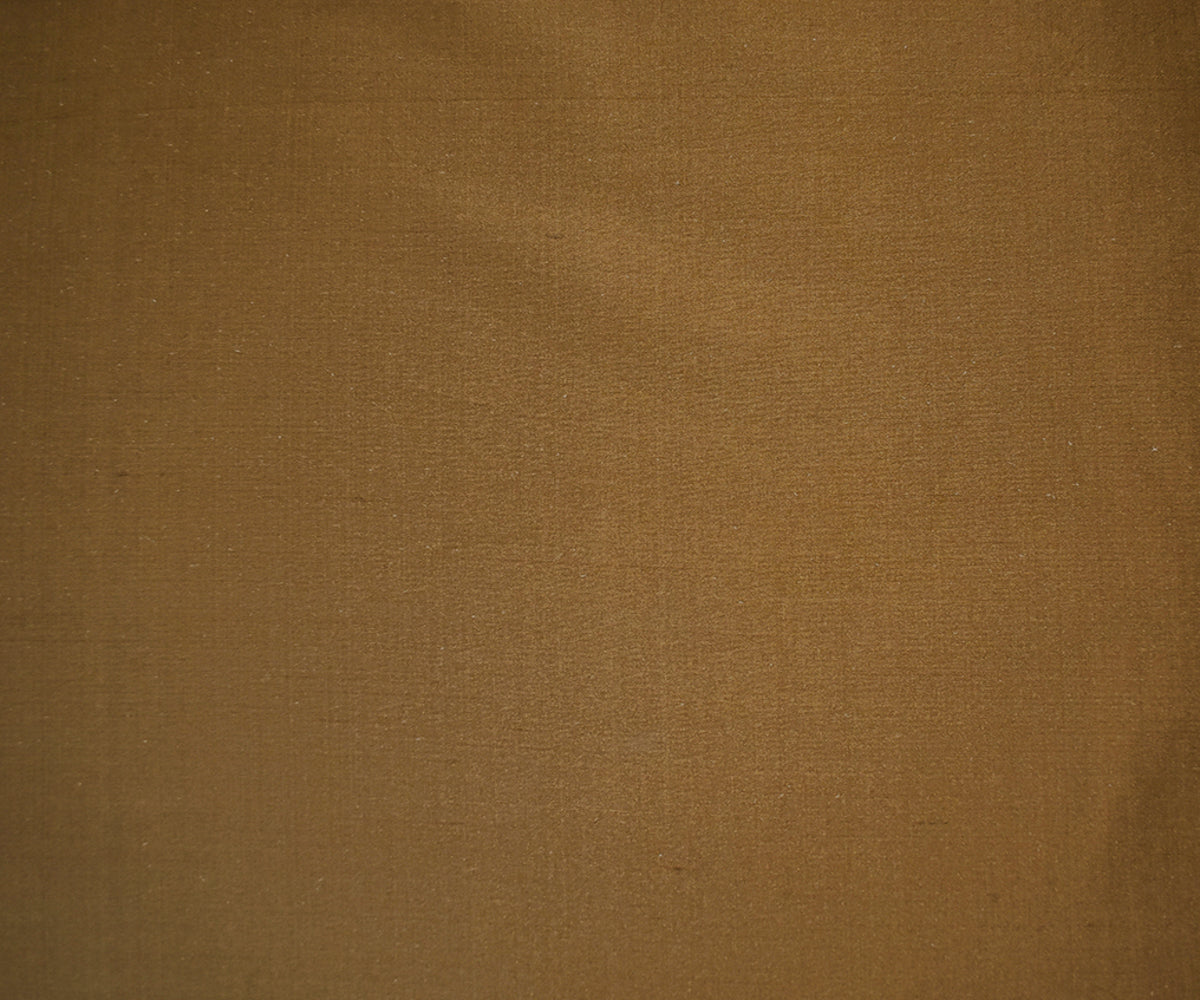 Brown Silk Iridescent Shantung Woven Fabric