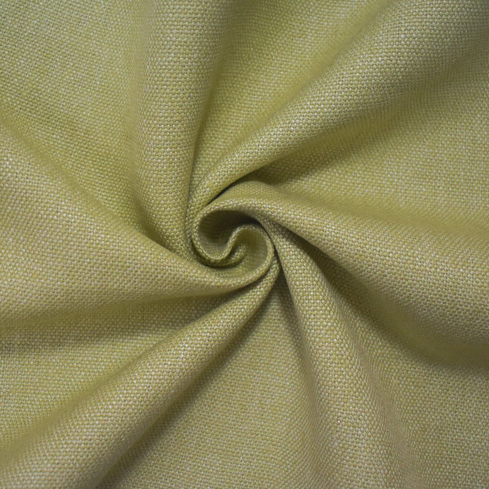 Green Linen Convington Slub Canvas Woven Fabric