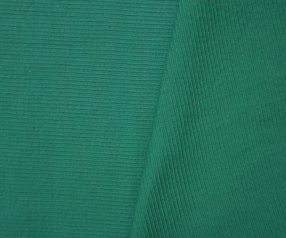 Green Cotton Textured Ottoman Woven Home Decor Fabric