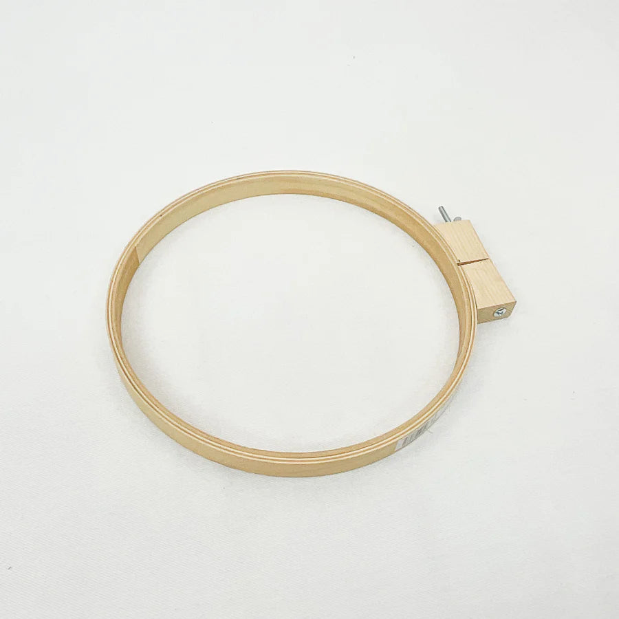 Darice Quilting-Slow Mindful Stitching-Embroidery Hoop 10" Wood Round 1 pc