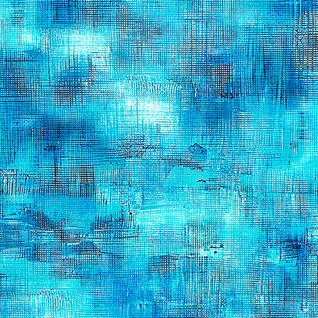 ATXSH Interwoven Blue Cotton 44"/45" Fabric Per Yard