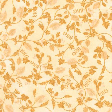 Robert Kaufman Thankful Vines Cream quilting fabric
