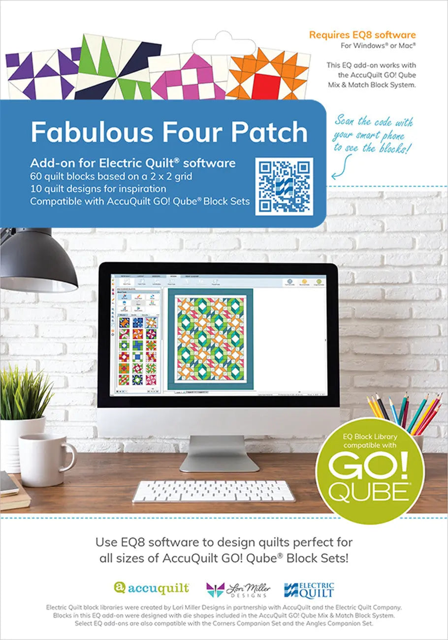 AccuQuilt Fabulous Four Patch - Linda's Electric Quilters
