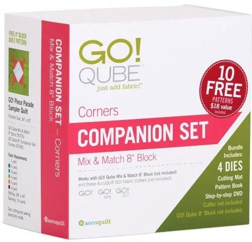 AccuQuilt GO! 55785 Qube 8 inch Companion Set - Corners 699195557859 / Quilt in ... High Country Quilts