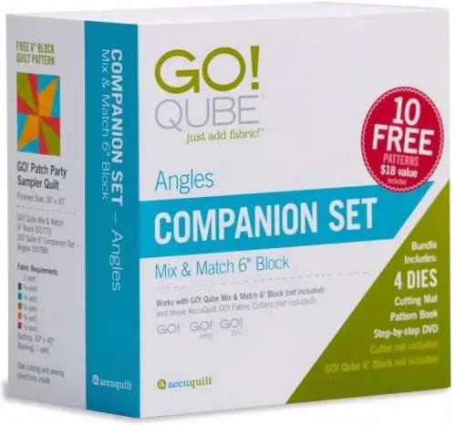 AccuQuilt GO! 55788 Qube 6 inch Companion Set - Angles / Quilt in a Day / AccuQu... High Country Quilts