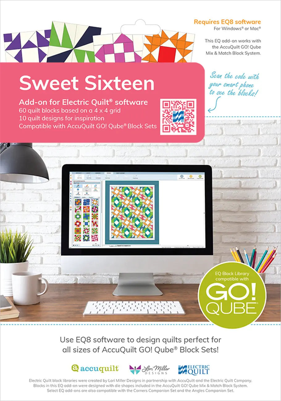 AccuQuilt Sweet Sixteen - Linda's Electric Quilters