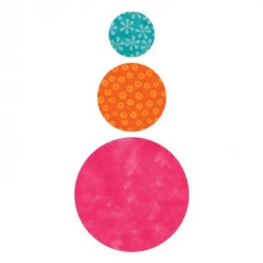 Accuquilt Die 55012 Circle- 2,3,5 inch High Country Quilts