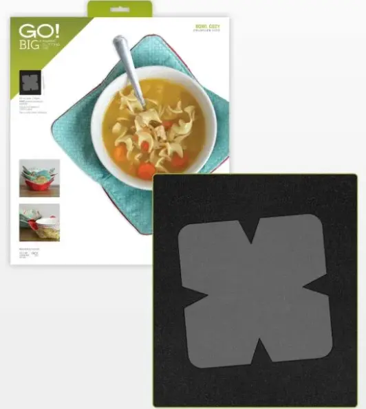 Accuquilt GO! Bowl Cozy Die High Country Quilts