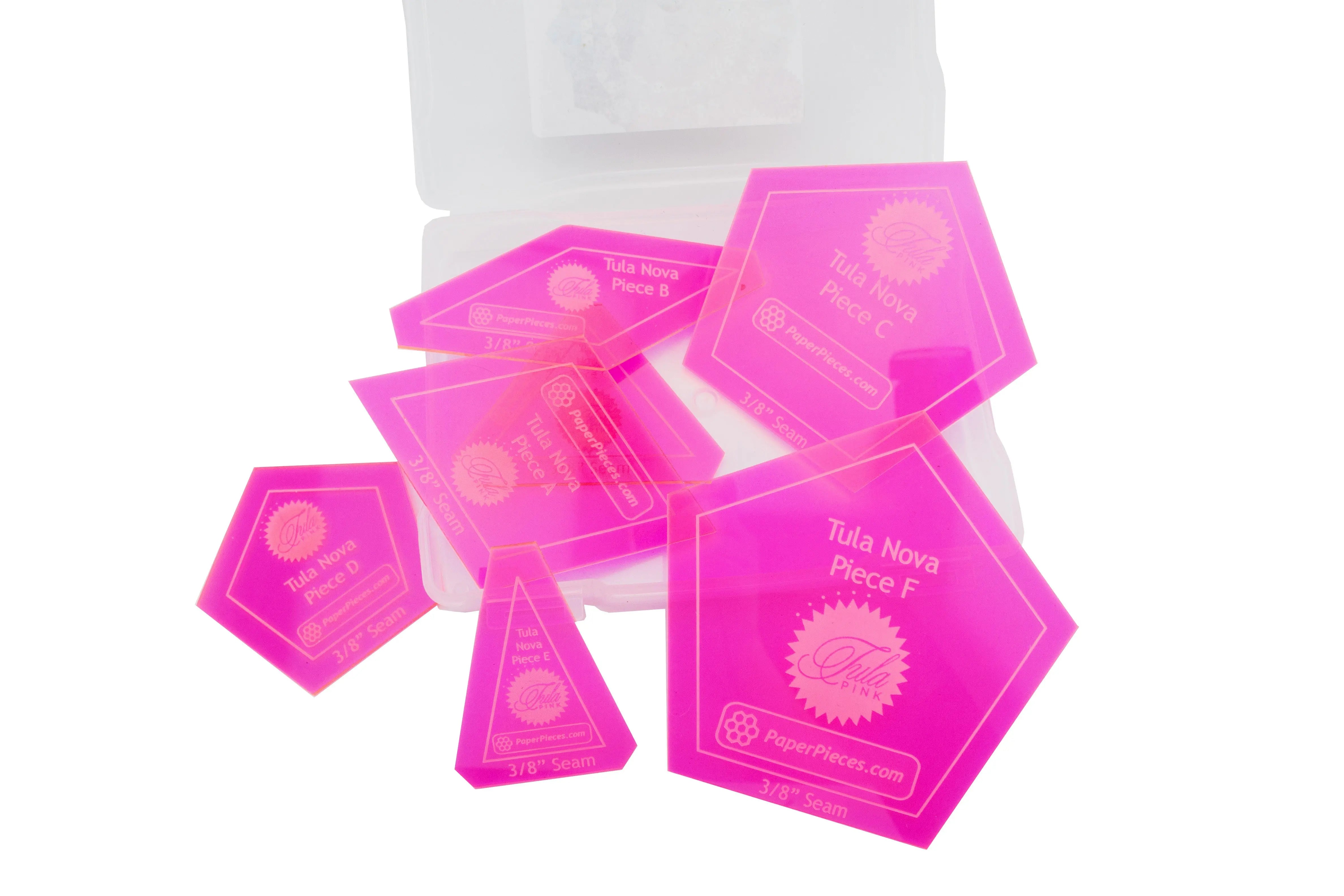 Acrylic Fabric Cutting Template for Tula Nova 7pc Set