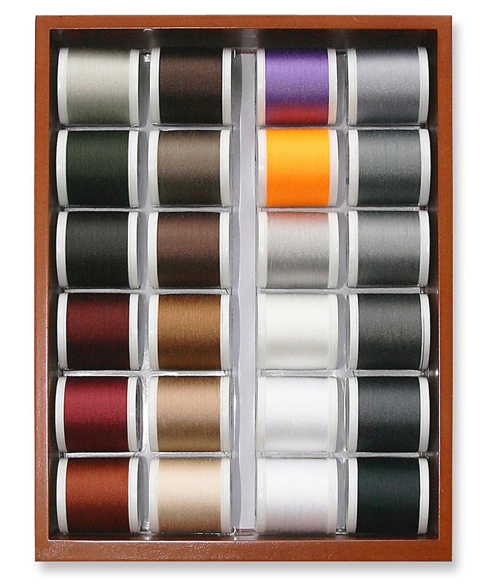 Aerofil 120 - Mini 2 Drawer Treasure Chest, 440-yard (400m) spools, 48 Colors