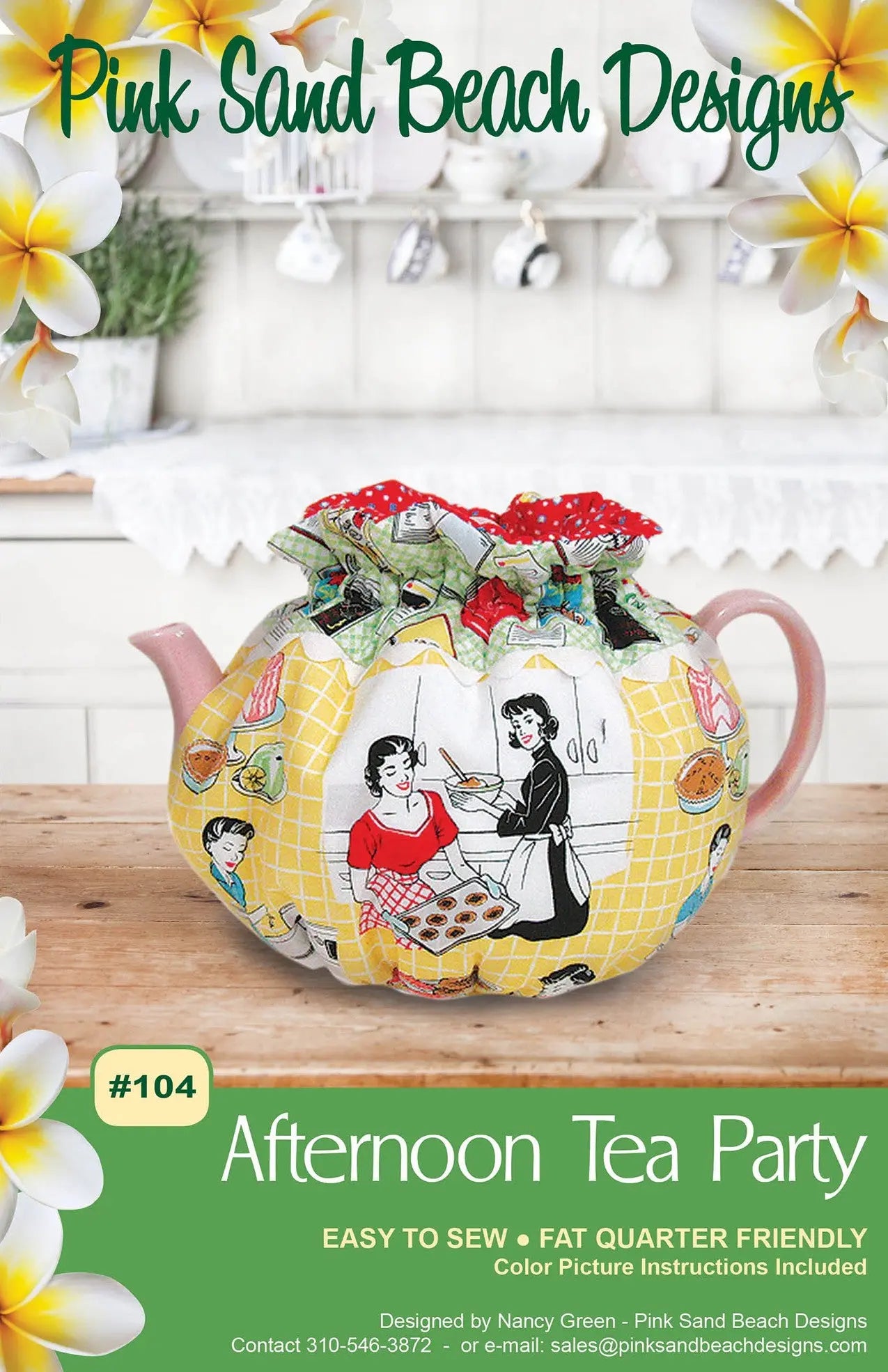 Afternoon Tea Party - Tea Cozy - Linda's Electric Quilters