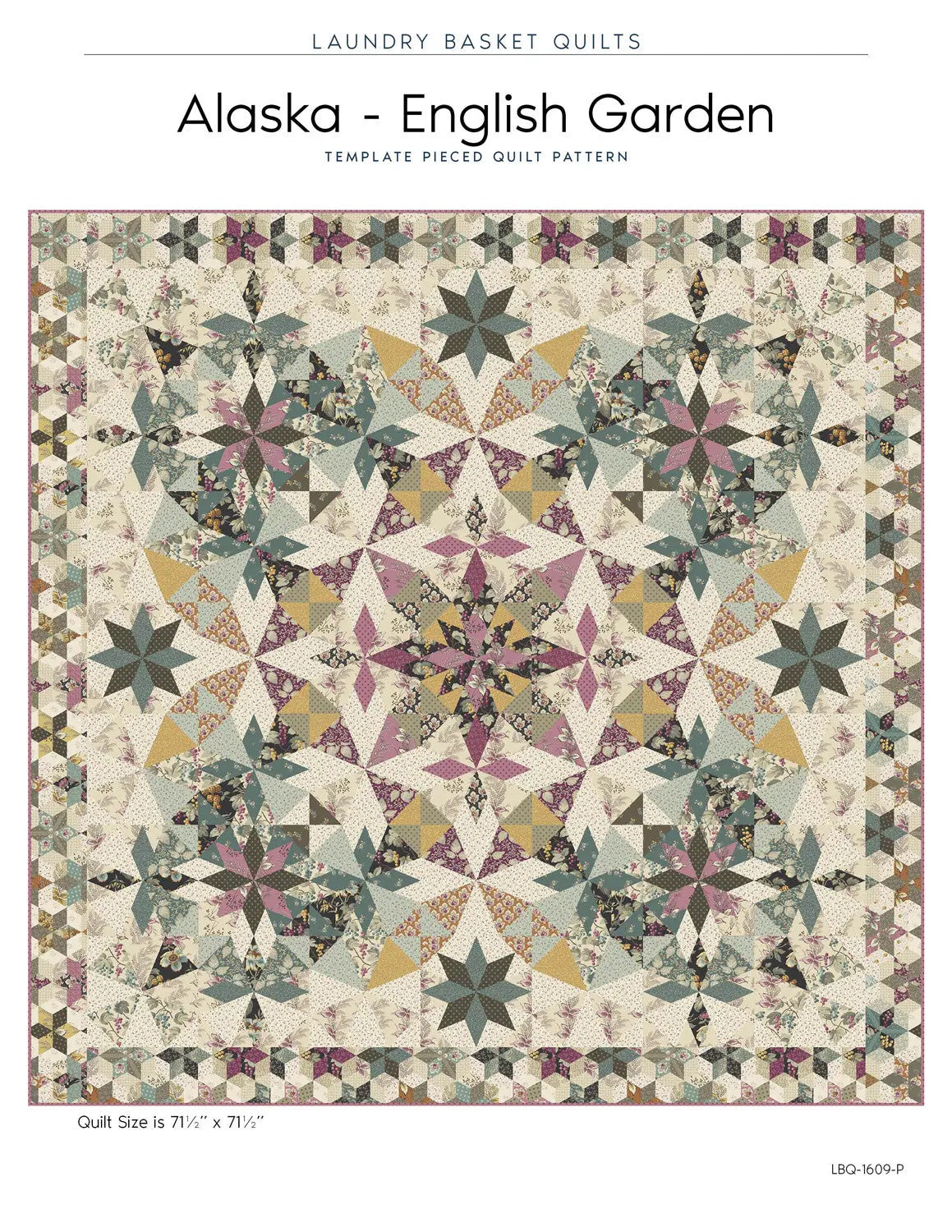 Alaska - English Garden - Linda's Electric Quilters