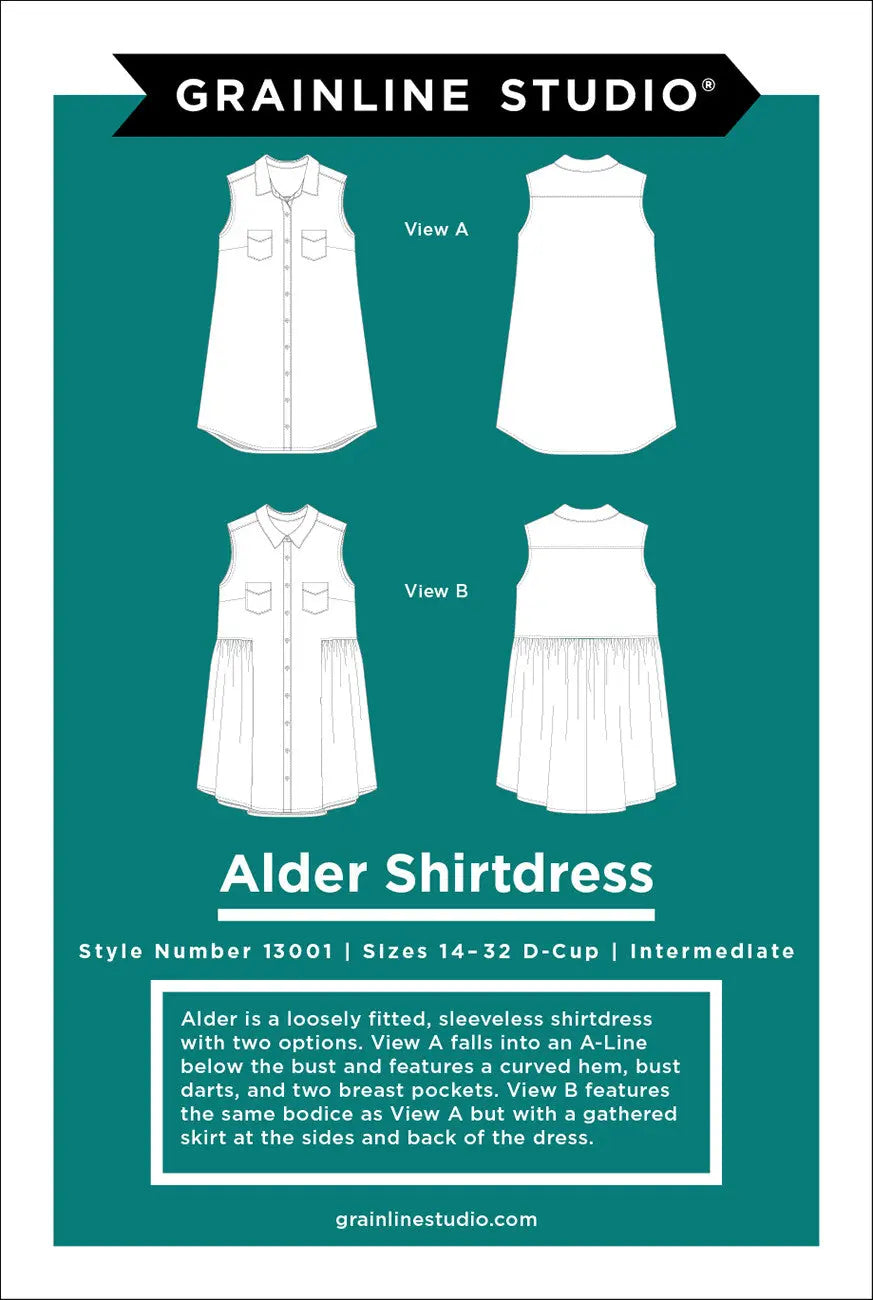 Alder Sizes 14-32 - Linda's Electric Quilters