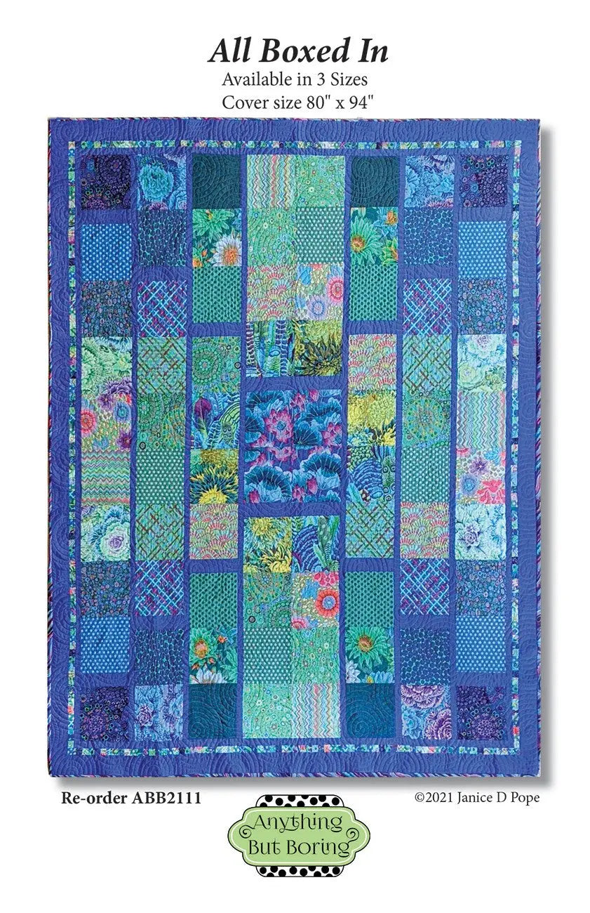 All Boxed In - Linda's Electric Quilters