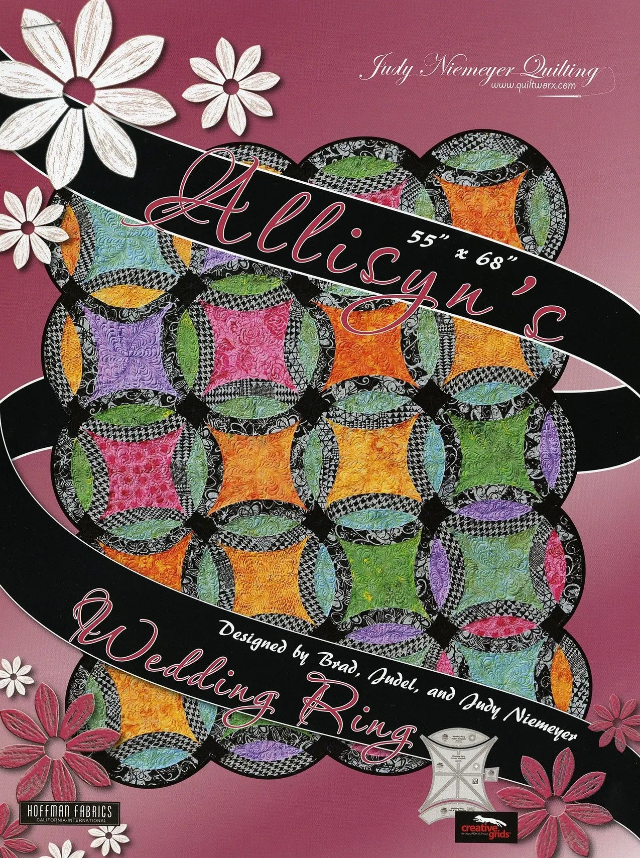 Allisyn's Wedding Ring Wall Quilt - Linda's Electric Quilters
