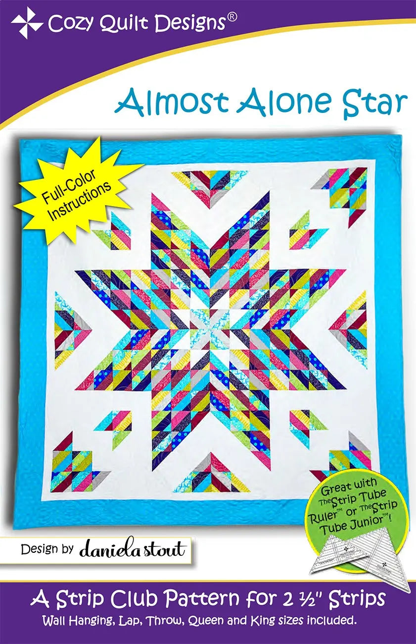 Almost Alone Star - Linda's Electric Quilters