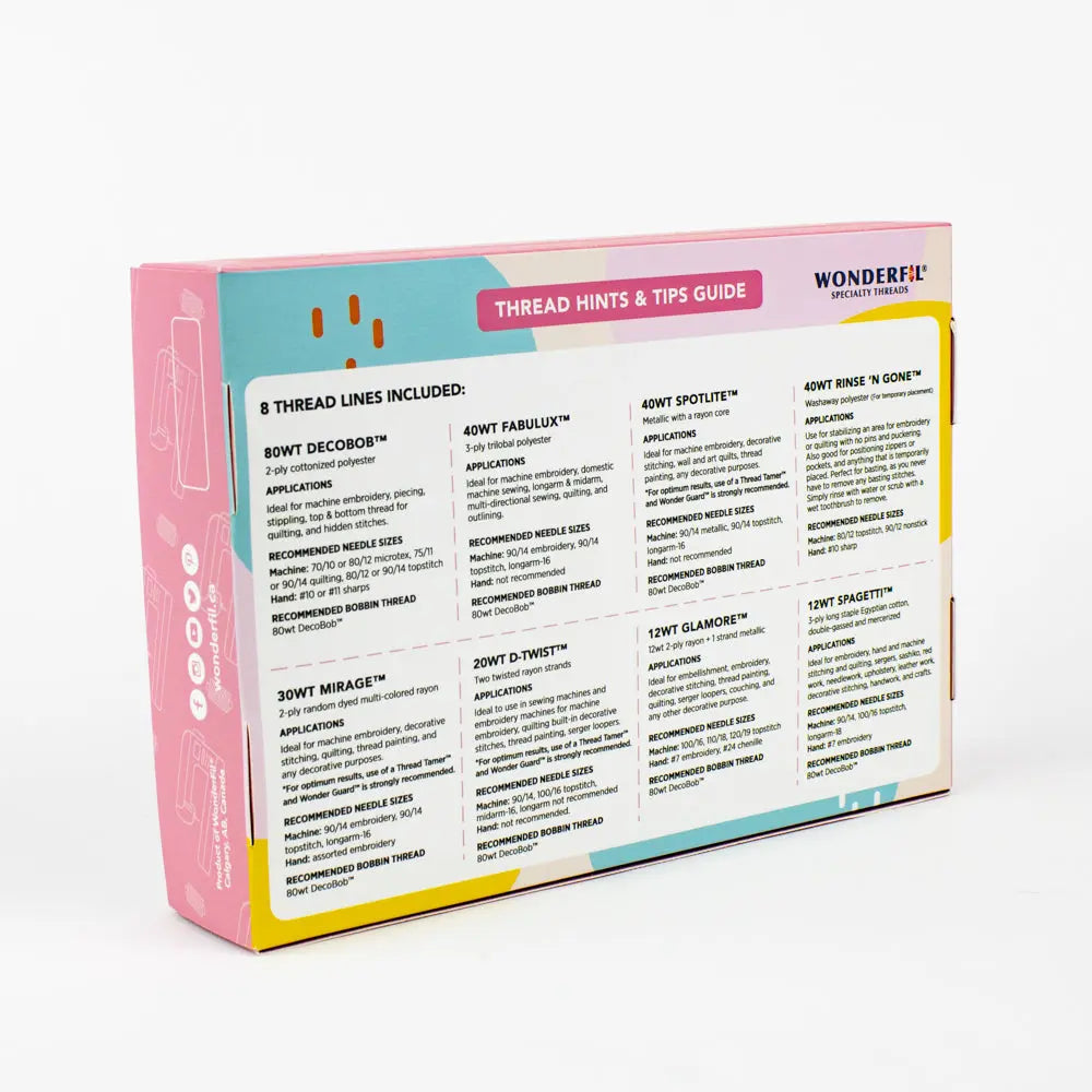 Amazing Embroidery Novelty Pack WonderFil USA