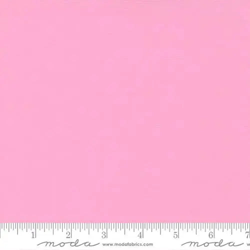 Amelia Pink Bella Solids 44"/45" Fabric Per Yard Moda Fabrics & Supplies