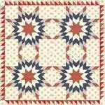 American Banner Rose (Digital Download) Linda's Electric Quilters