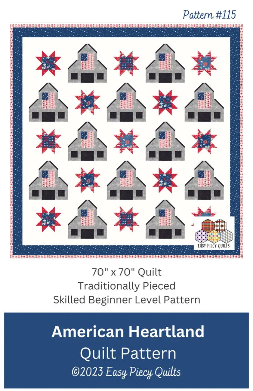 American Heartland Quilt Pattern - Linda's Electric Quilters