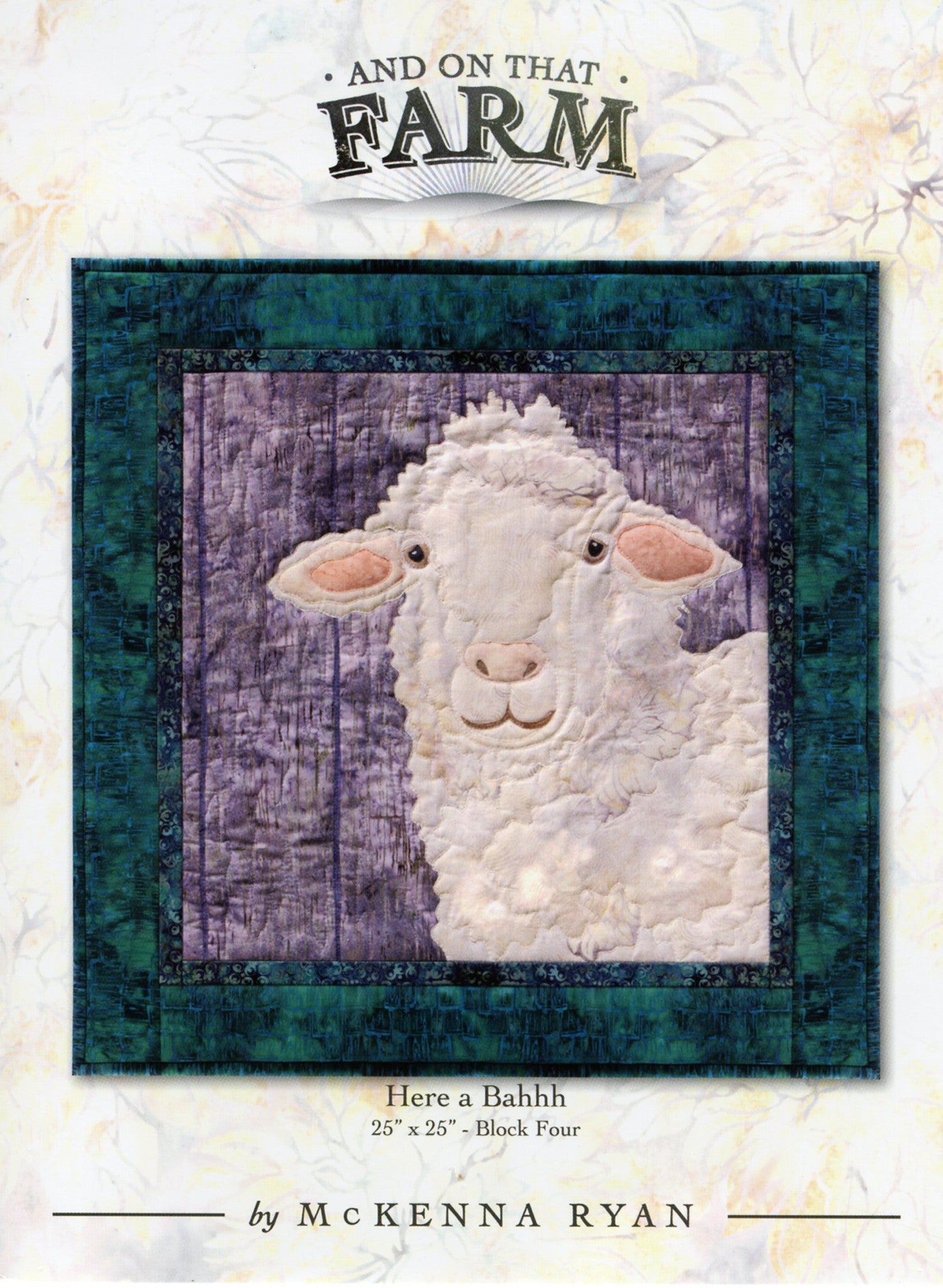 And On That Farm - Here A Bahhh - Linda's Electric Quilters