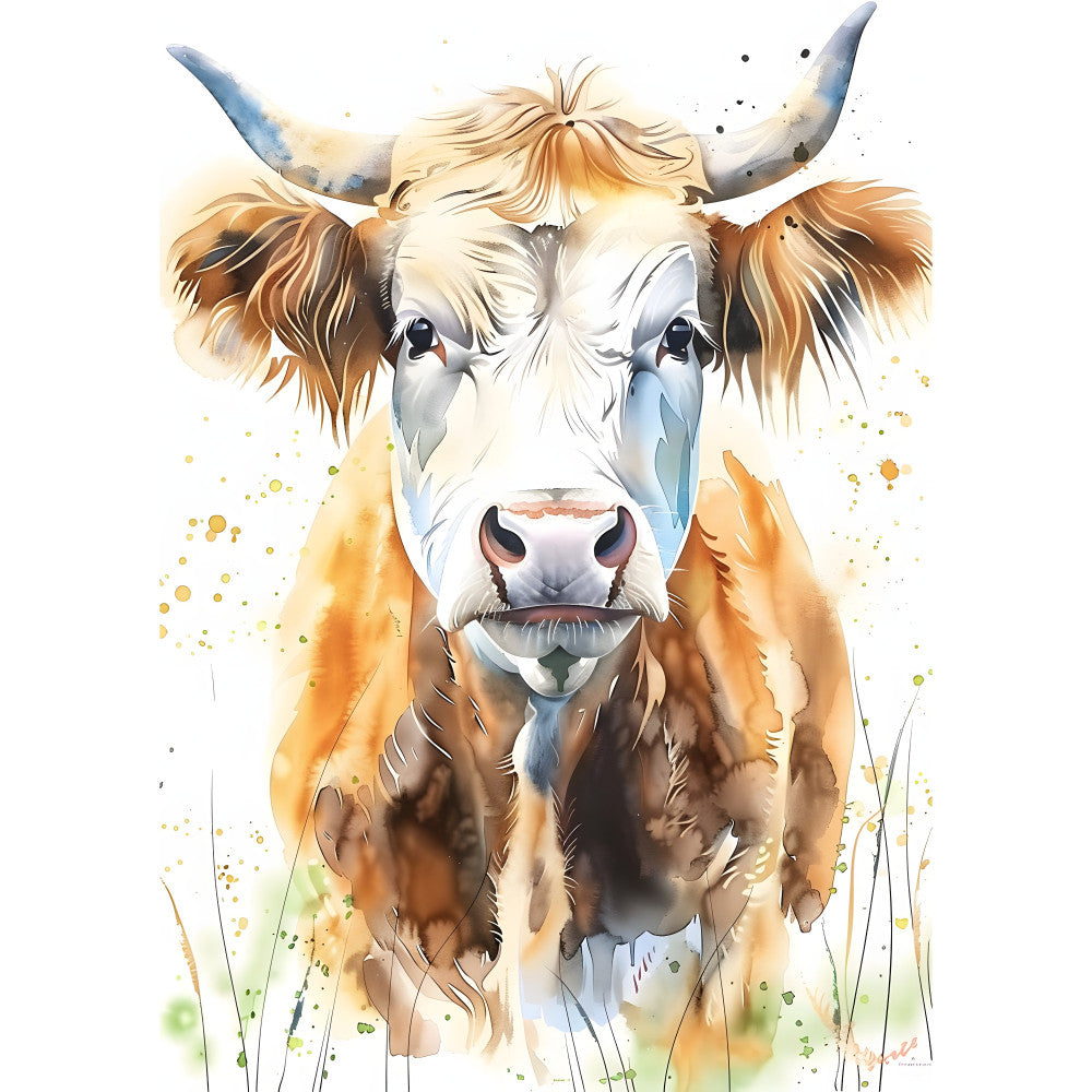 Animal Art Poster Fabric Panel 1