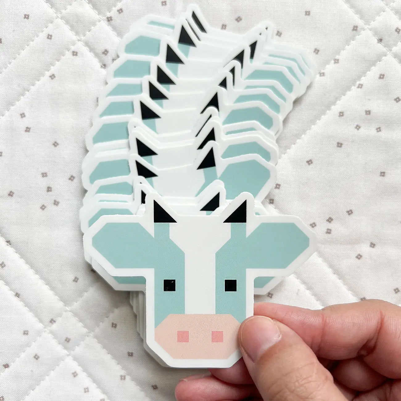 Annabelle - Blue Stickers 6pk - Linda's Electric Quilters