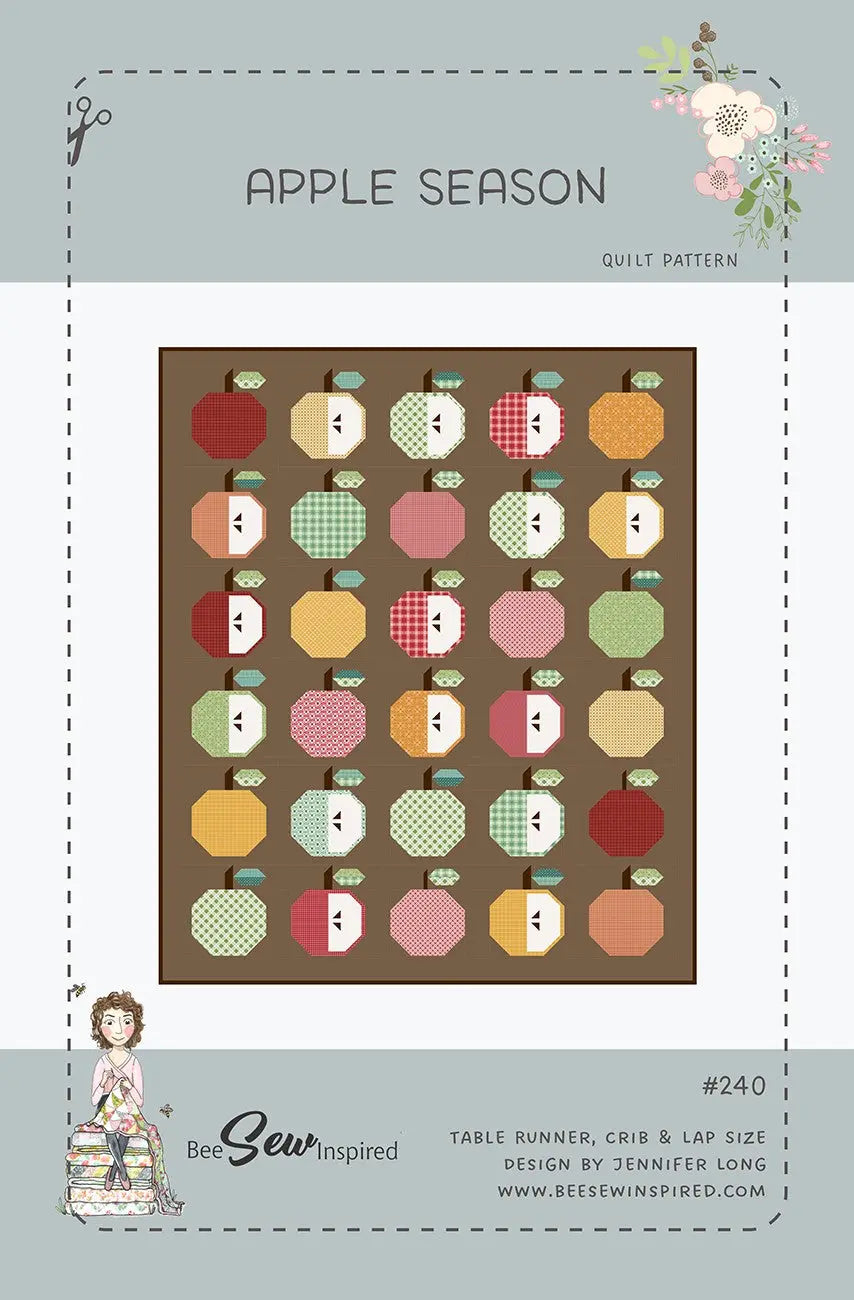 Apple Season Quilt Pattern - Linda's Electric Quilters