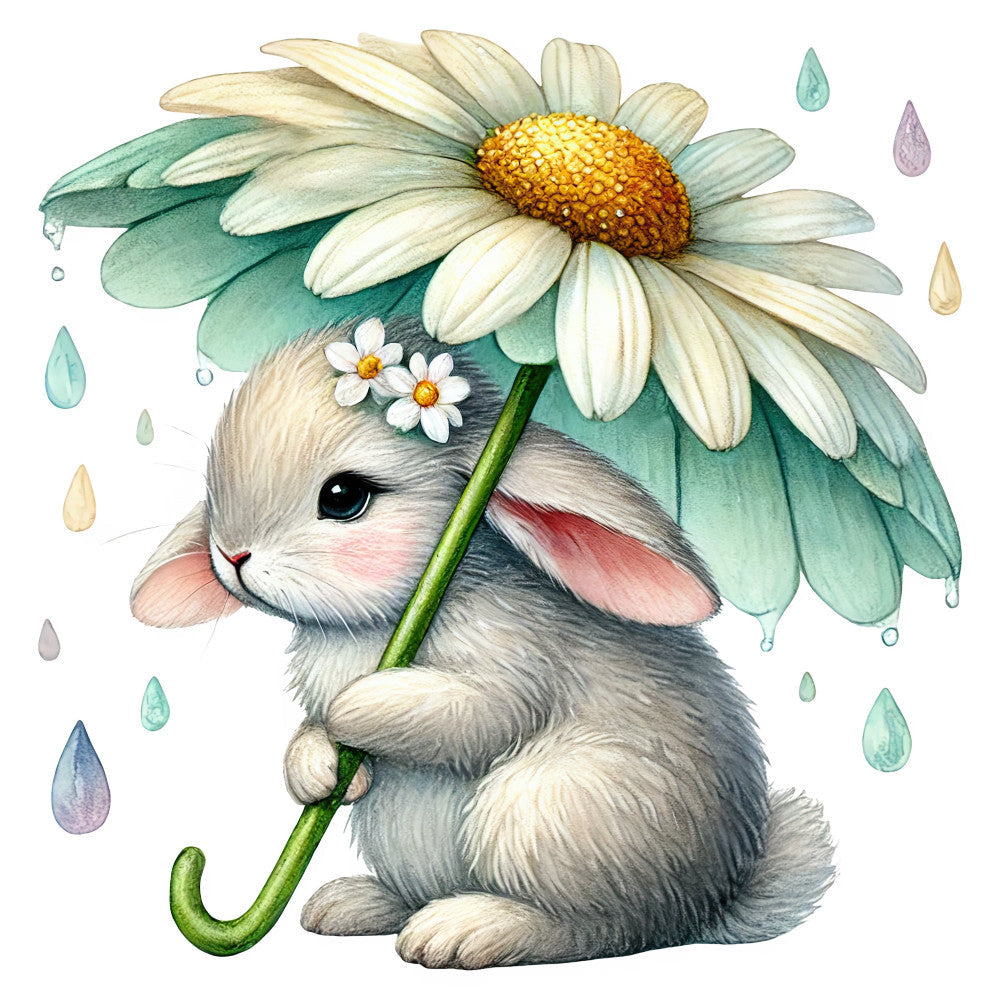 April Showers Fabric Panel 14