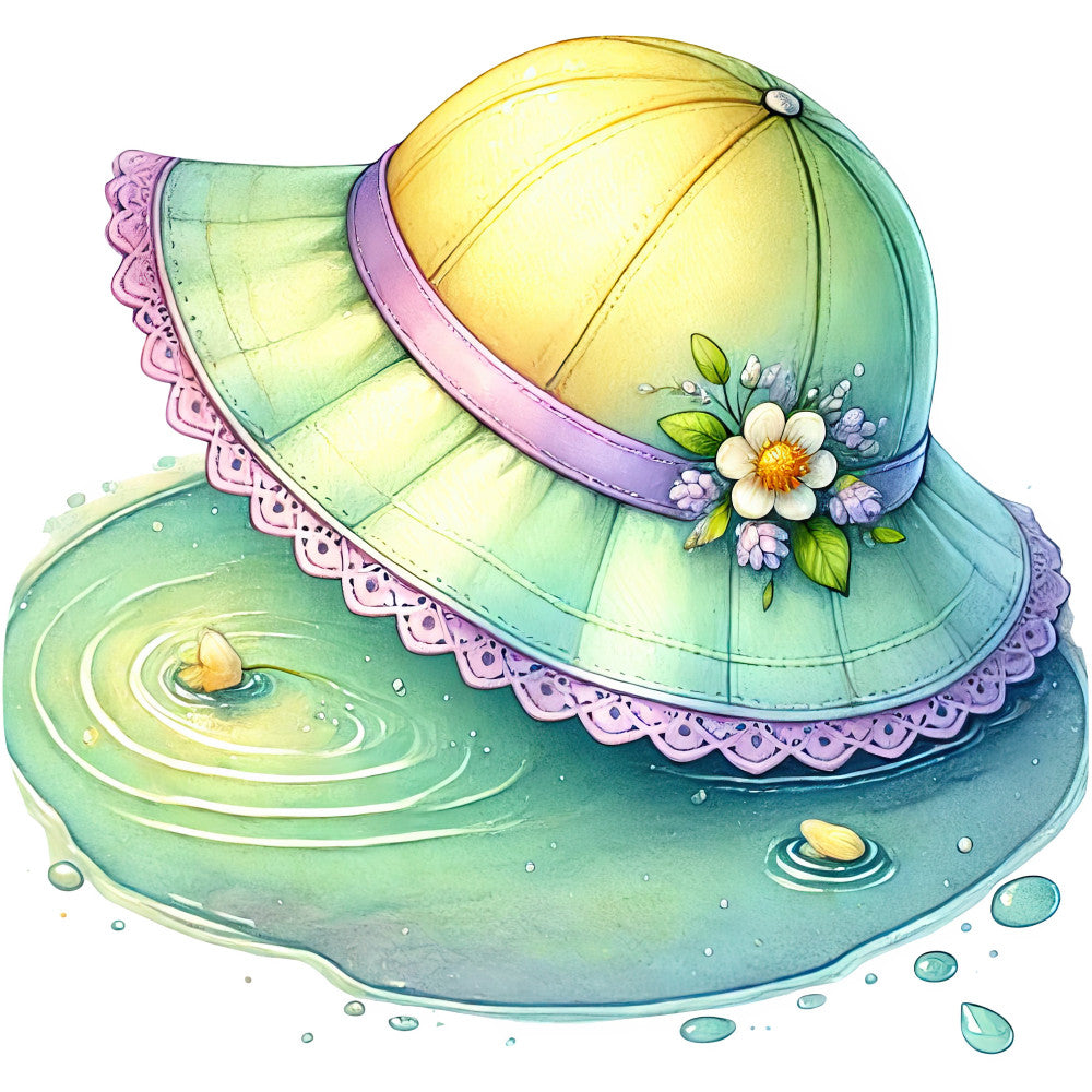 April Showers Fabric Panel 16