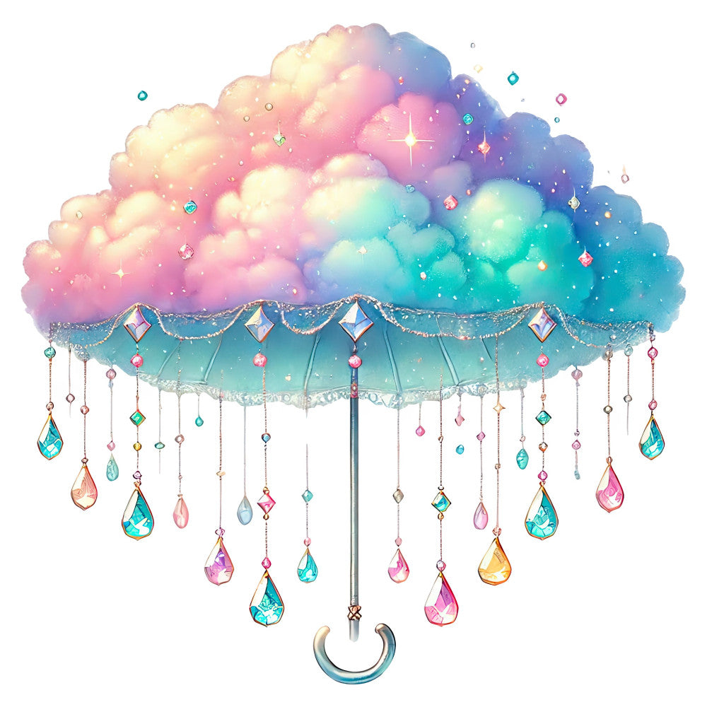 April Showers Fabric Panel 27