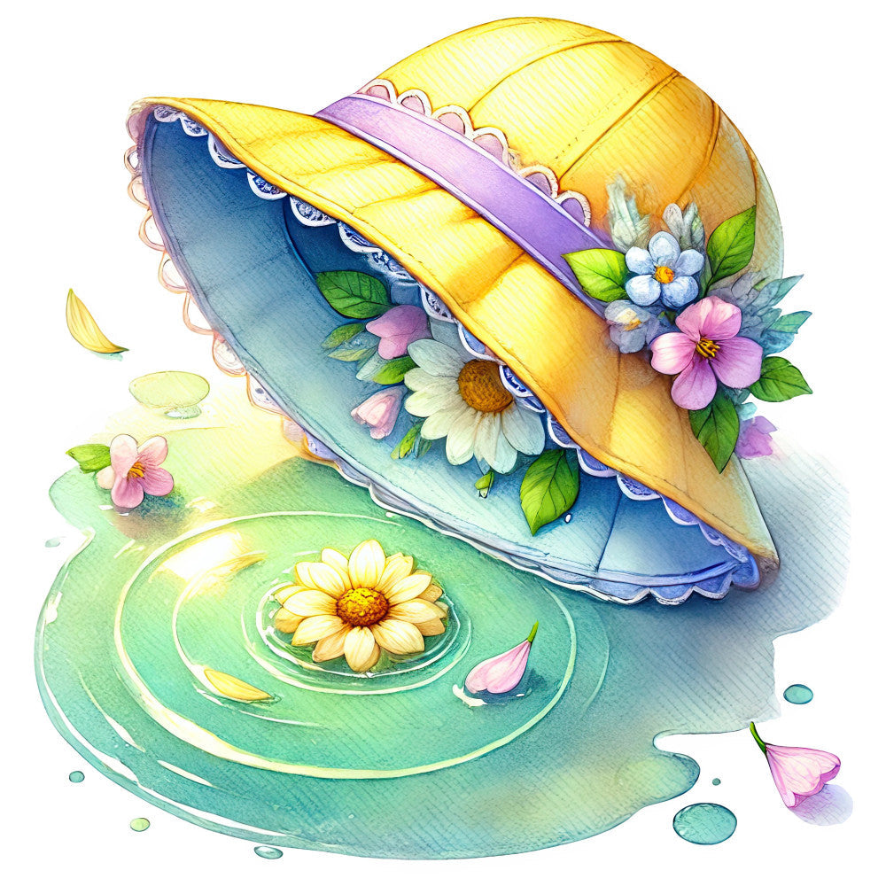 April Showers Fabric Panel 33