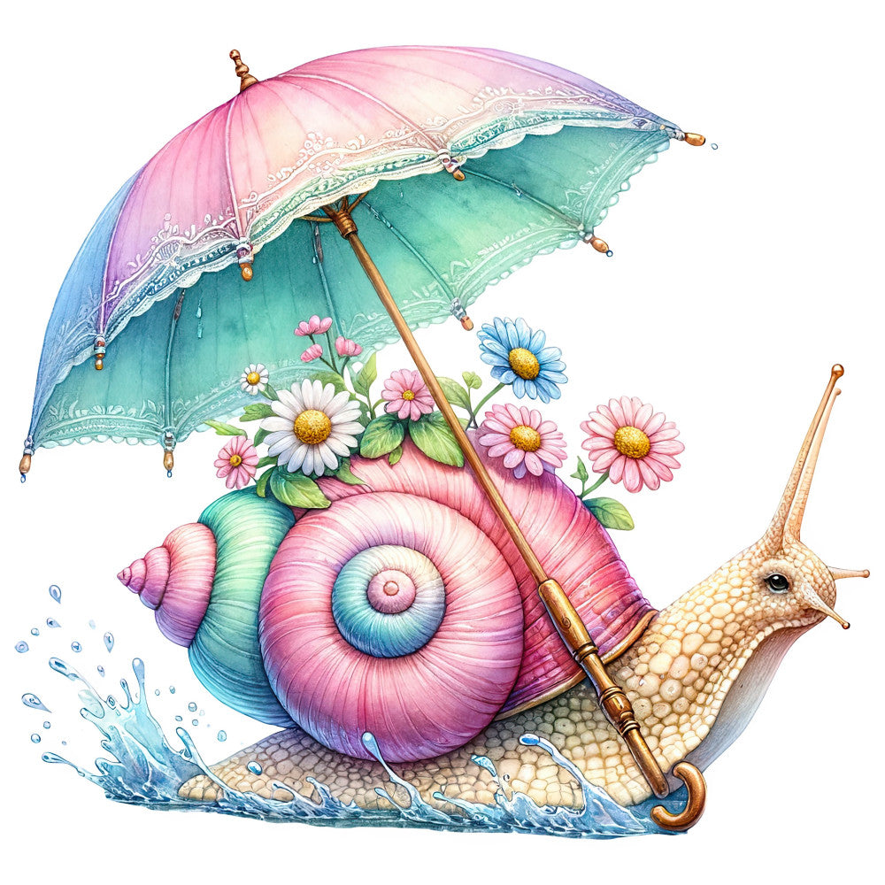 April Showers Fabric Panel 6