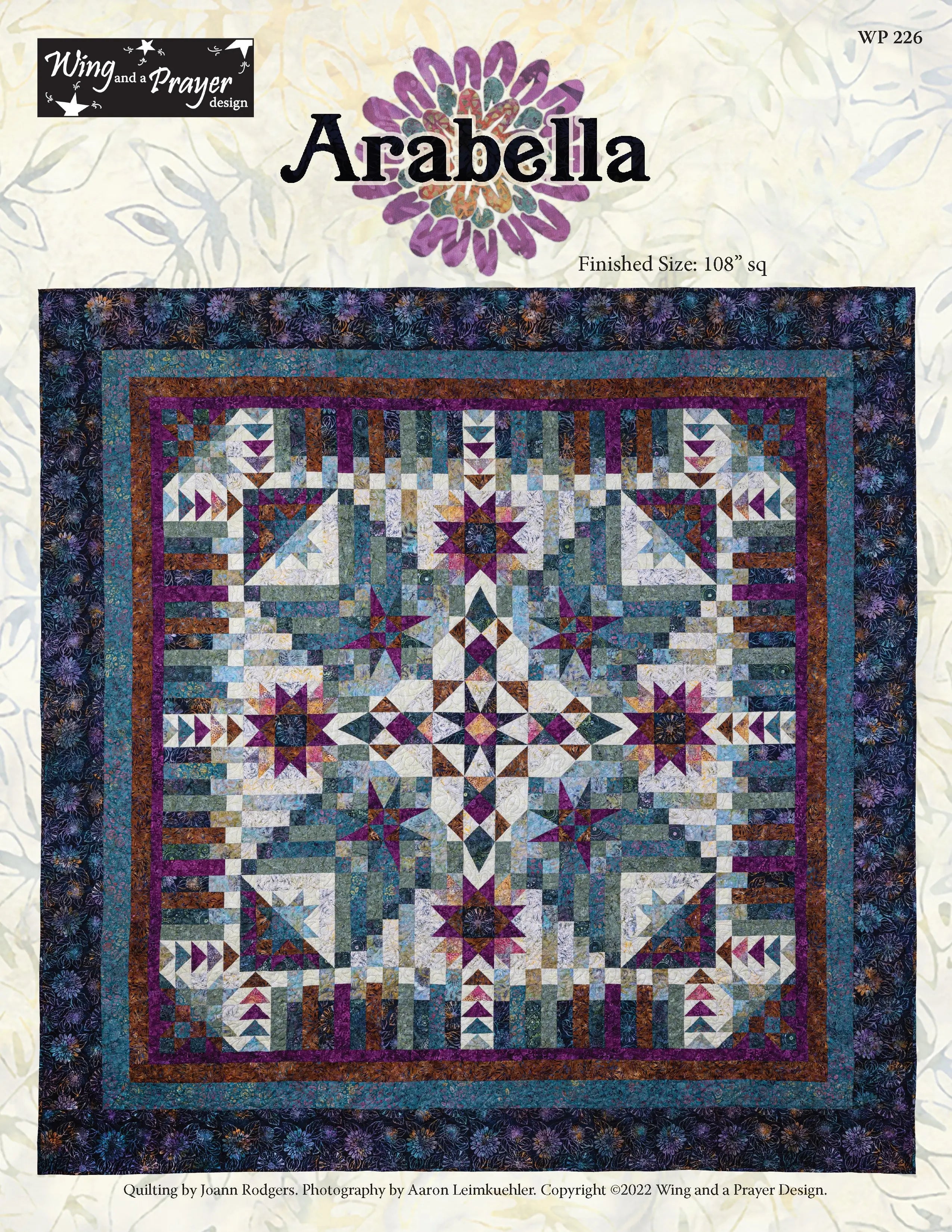 Arabella Block of the Month Pattern - Linda's Electric Quilters