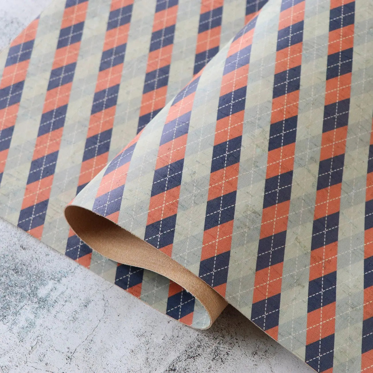 Argyle Cork 1/2yds - Linda's Electric Quilters