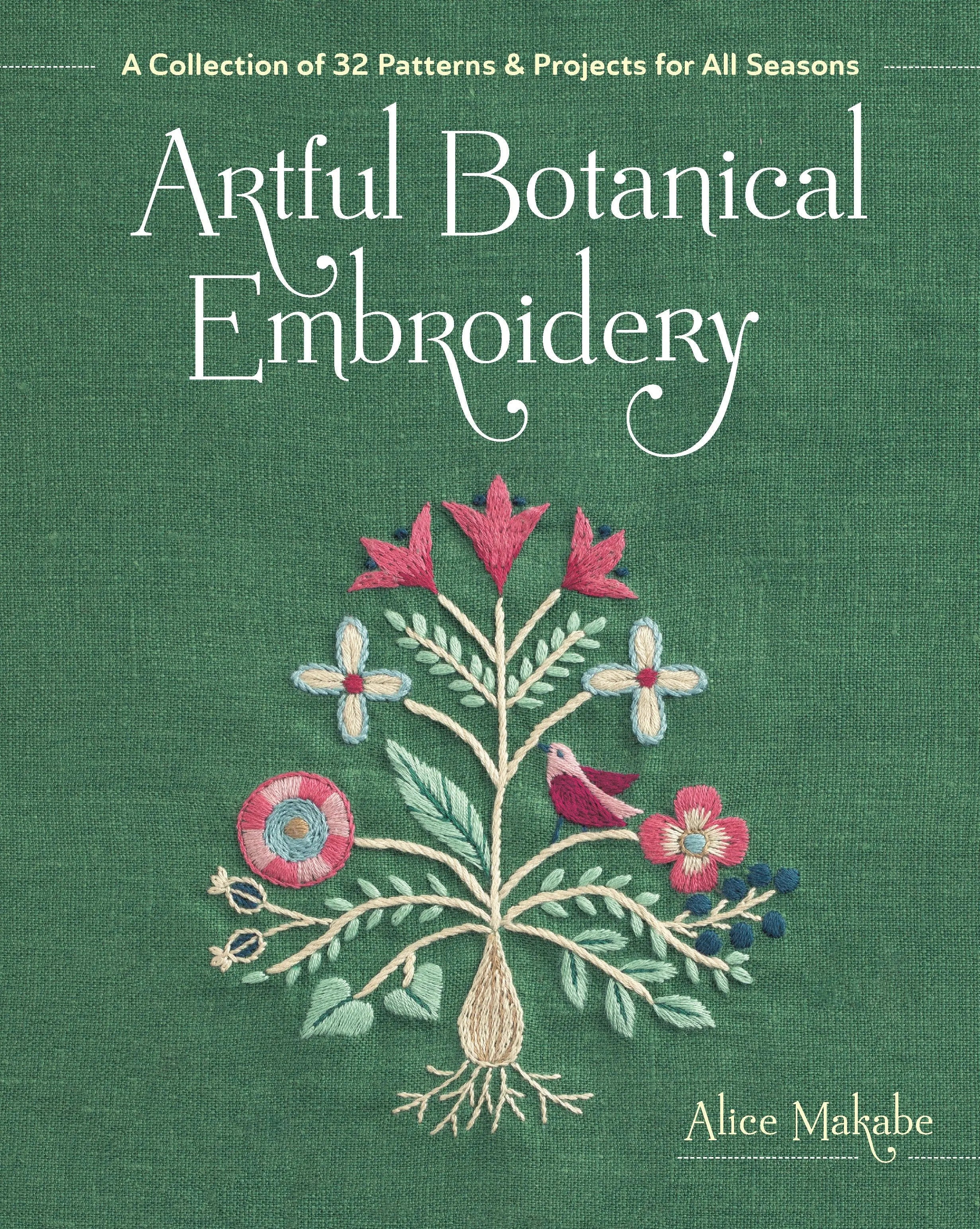 Artful Botanical Embroidery - Linda's Electric Quilters