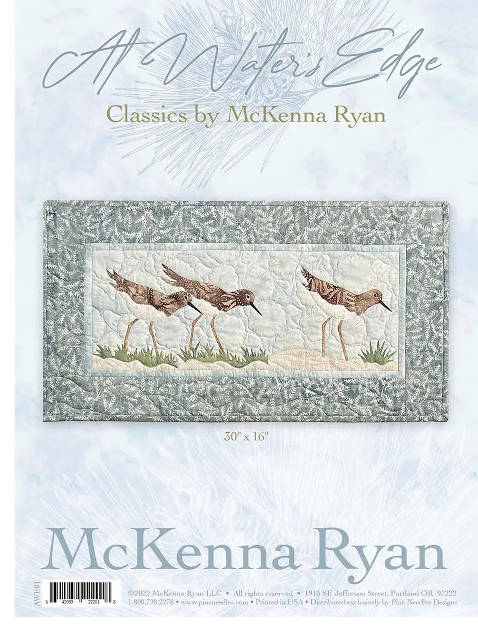 At Waters Edge - Linda's Electric Quilters