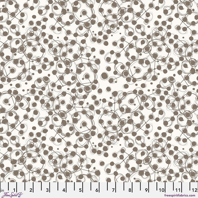 Atomic Paper Stamped Cotton 44"/45" Fabric Per Yard