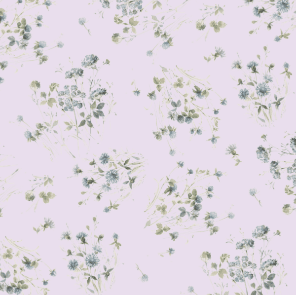 Wilmington Prints Au Naturel purple large floral quilting cotton