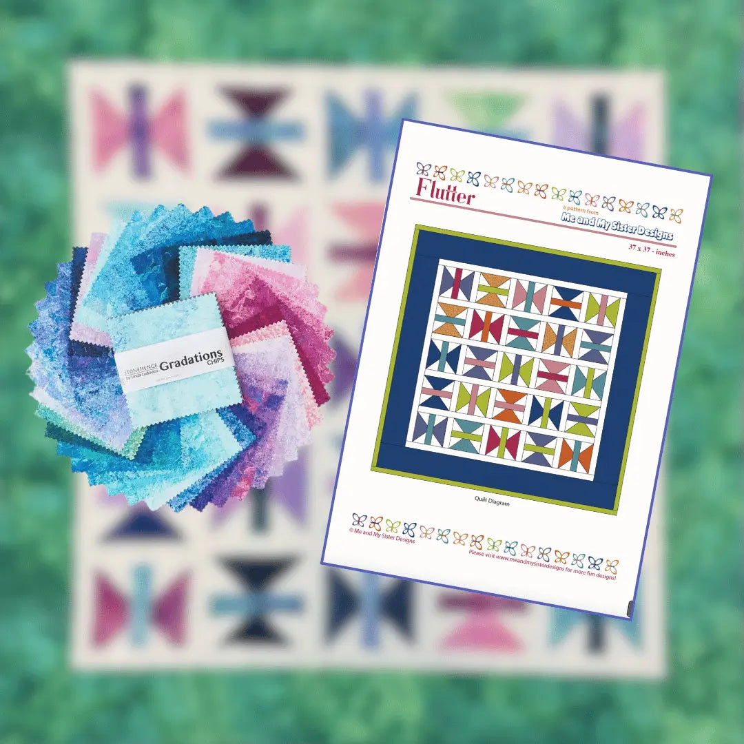 August Simply Charming Club - Charm Pack Pattern of the Month Club United Notions