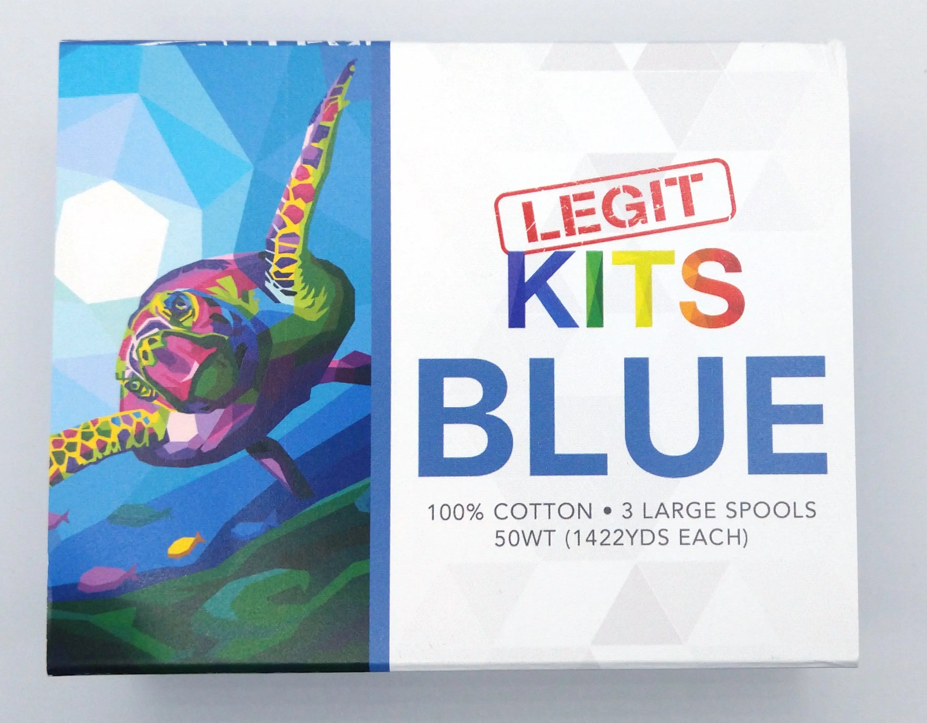 Aurifil Thread Collection - Blue Legit Kits