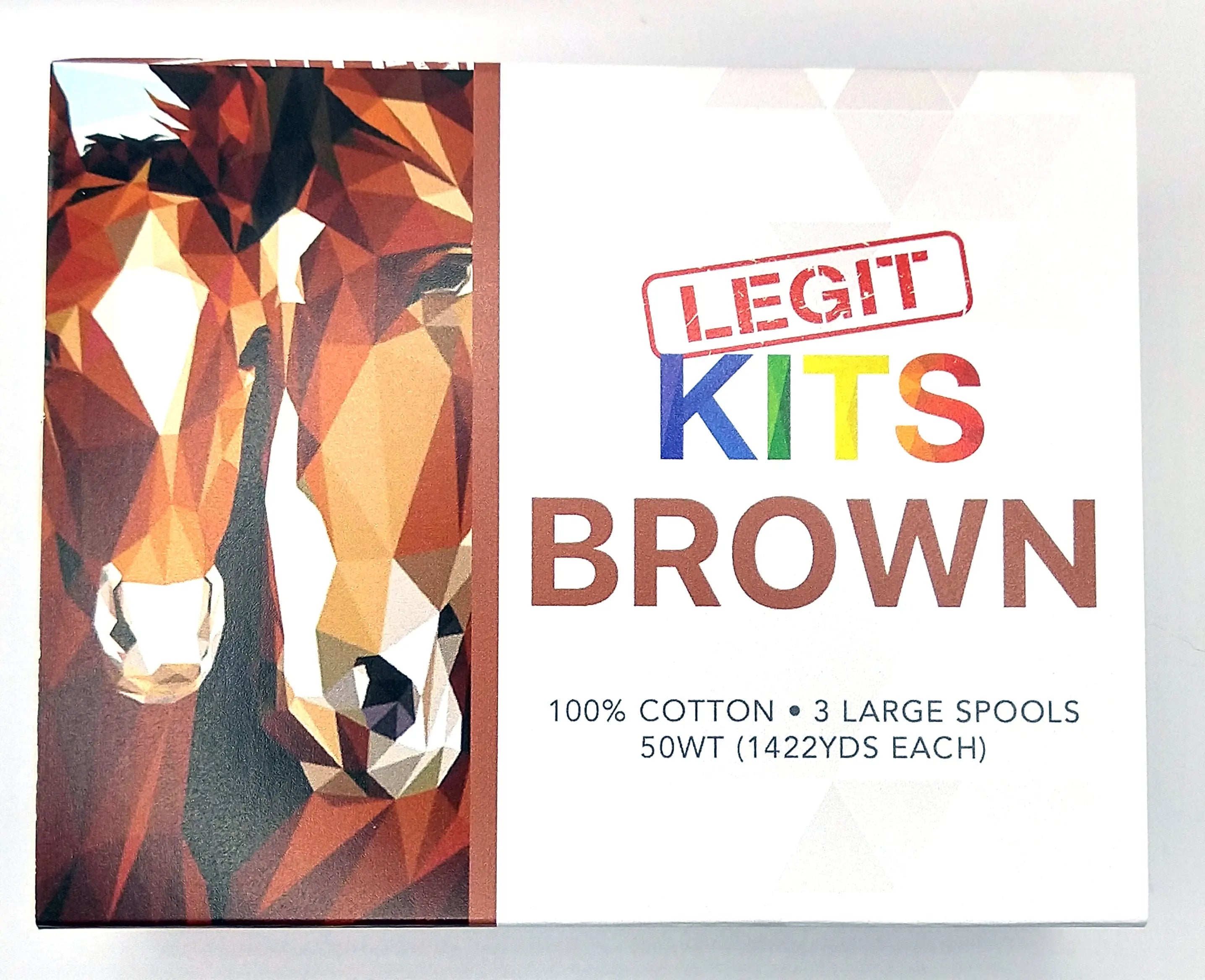 Aurifil Thread Collection - Brown Legit Kits